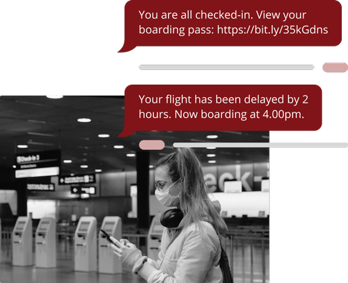 Rest assured your messages will be sent