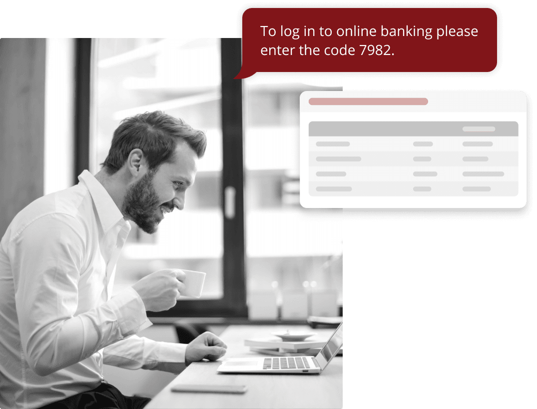 Strengthen security and improve customer communications using SMS.
